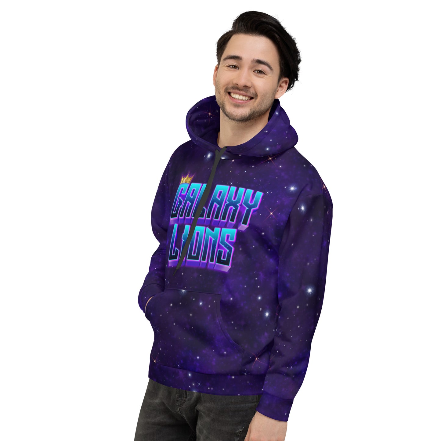 Galaxy Gang Purple Nebula Hoodie