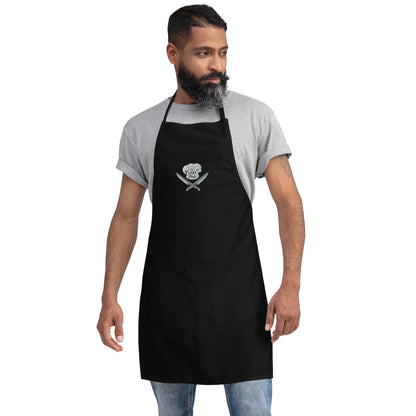 Lazy Chef's Embroidered Apron