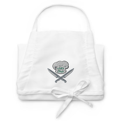 Lazy Chef's Embroidered Apron
