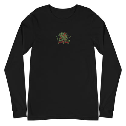 Lazy Zombies Embroidered Long Sleeve