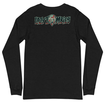 Lazy Zombies Embroidered Long Sleeve