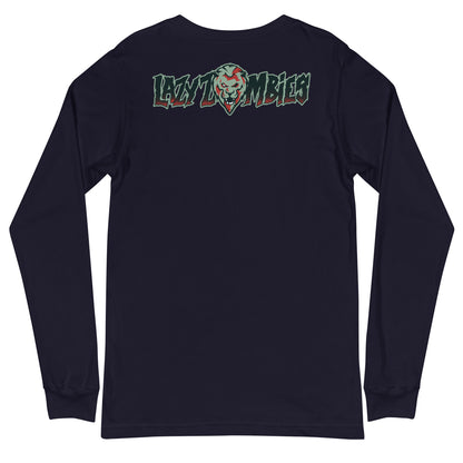 Lazy Zombies Embroidered Long Sleeve